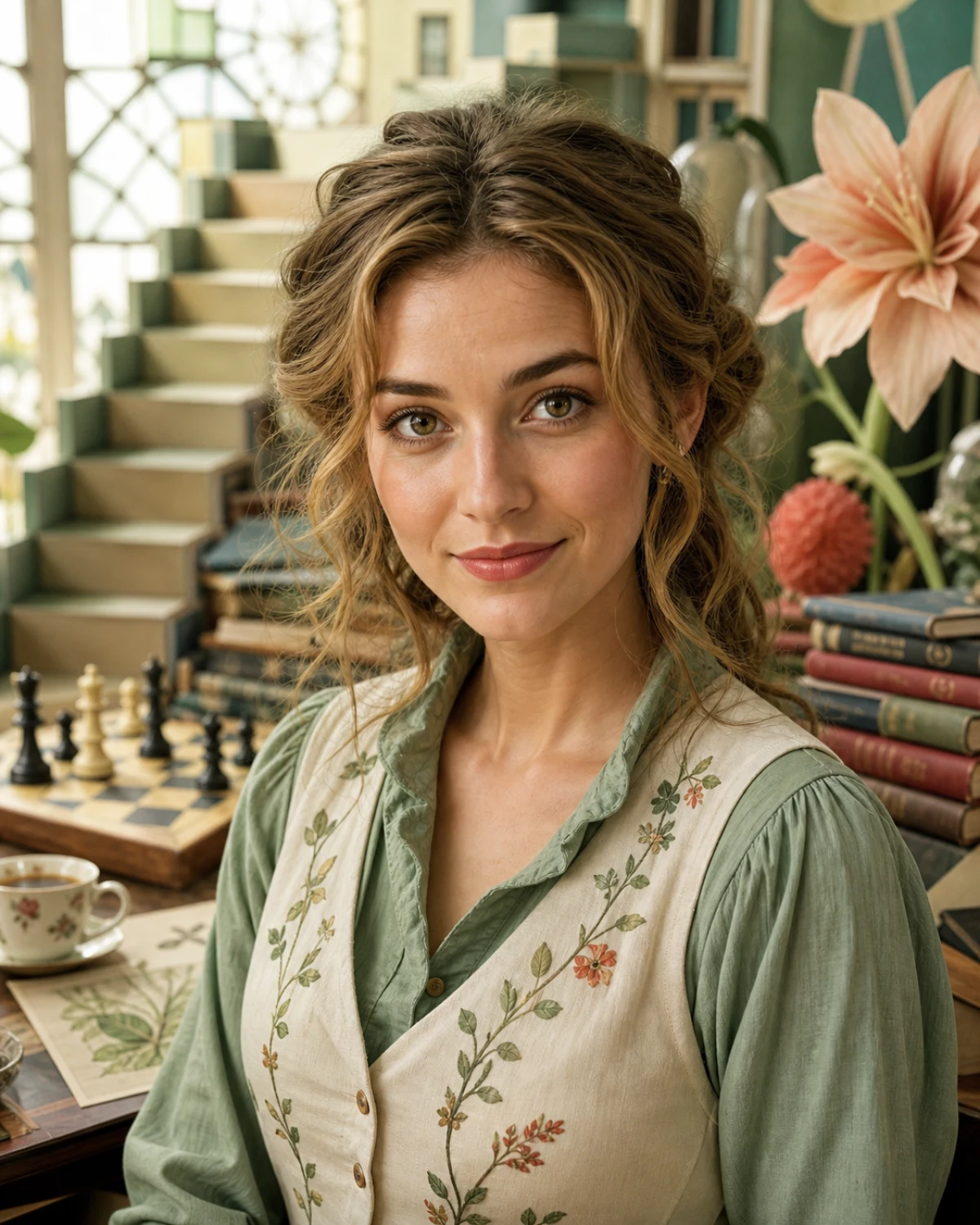 Alice of Wonderland, Creative logic, wordplay, and storytelling tutor AI tutor portrait