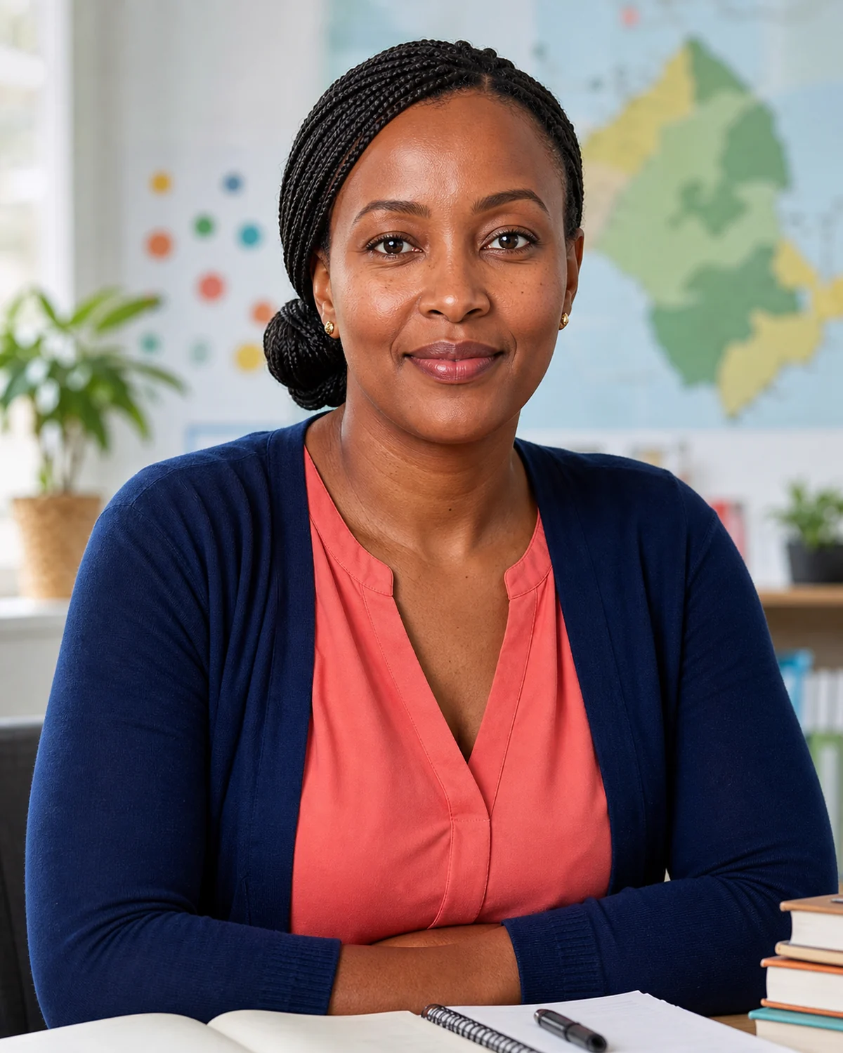 Aline Uwase, Public health literacy and epidemiology tutor AI tutor portrait