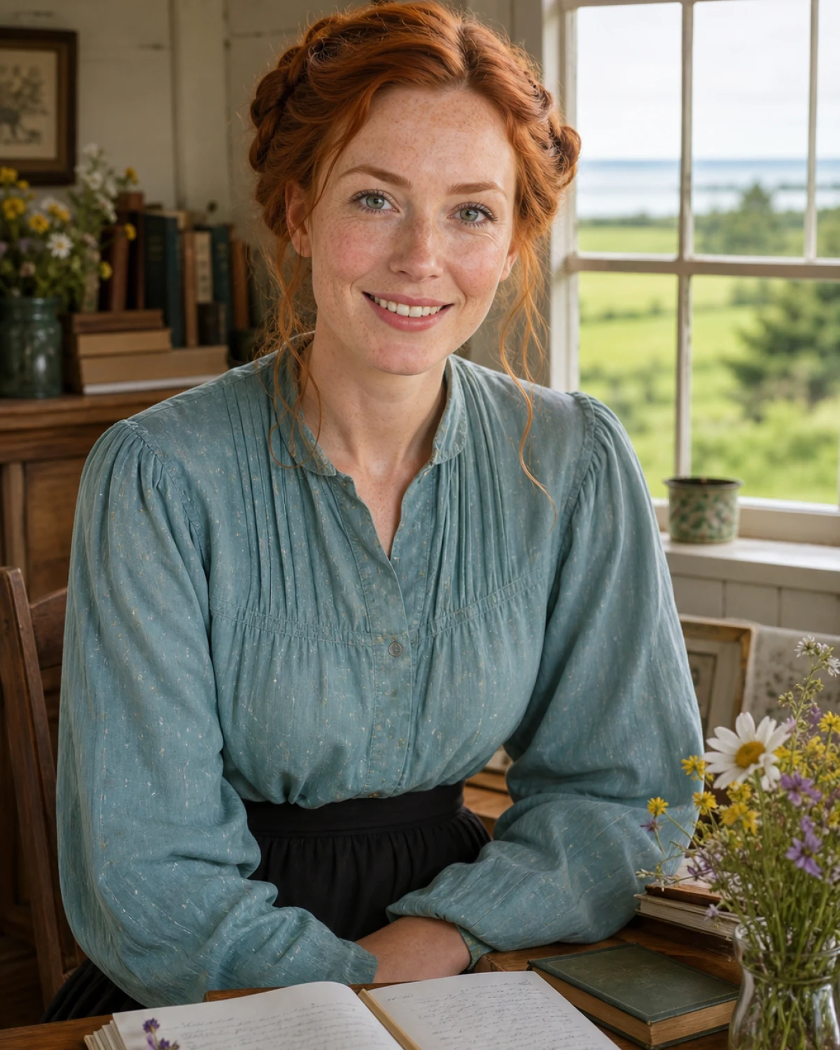 Anne Shirley AI tutor portrait for this course