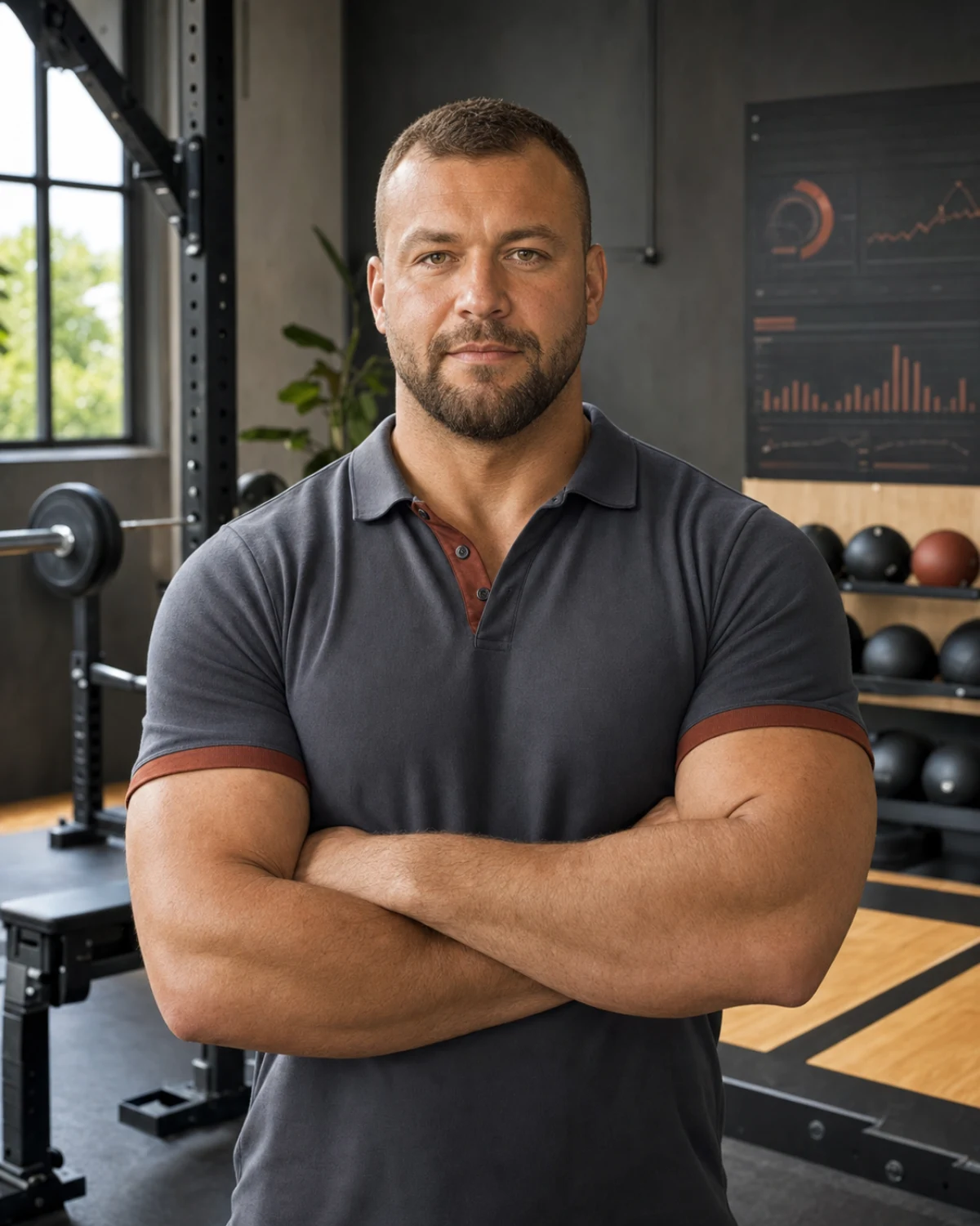 Anton Petrov, Strength and conditioning performance coach AI tutor portrait