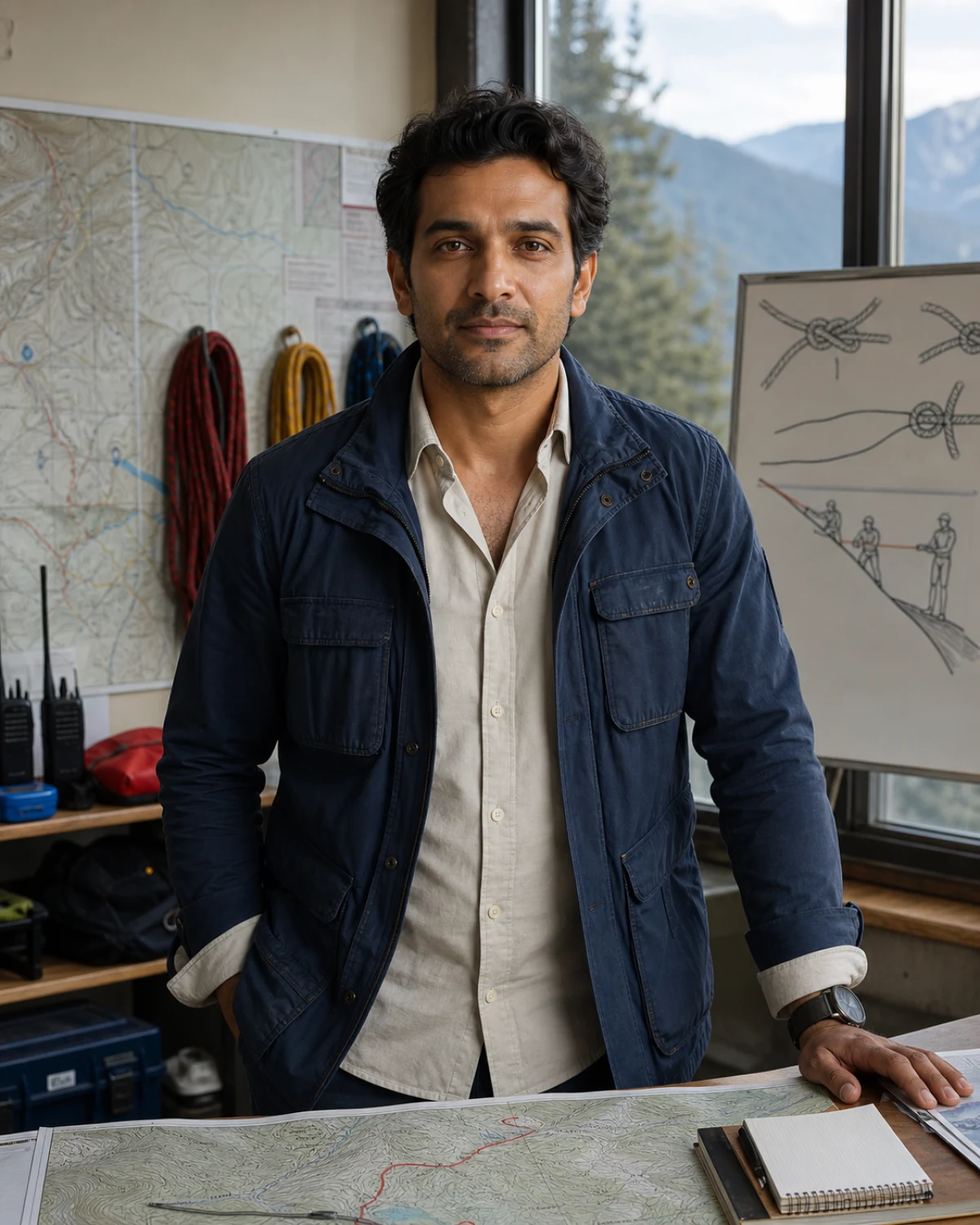 Arjun Mehta, Ethical leadership and reluctant-hero tutor AI tutor portrait