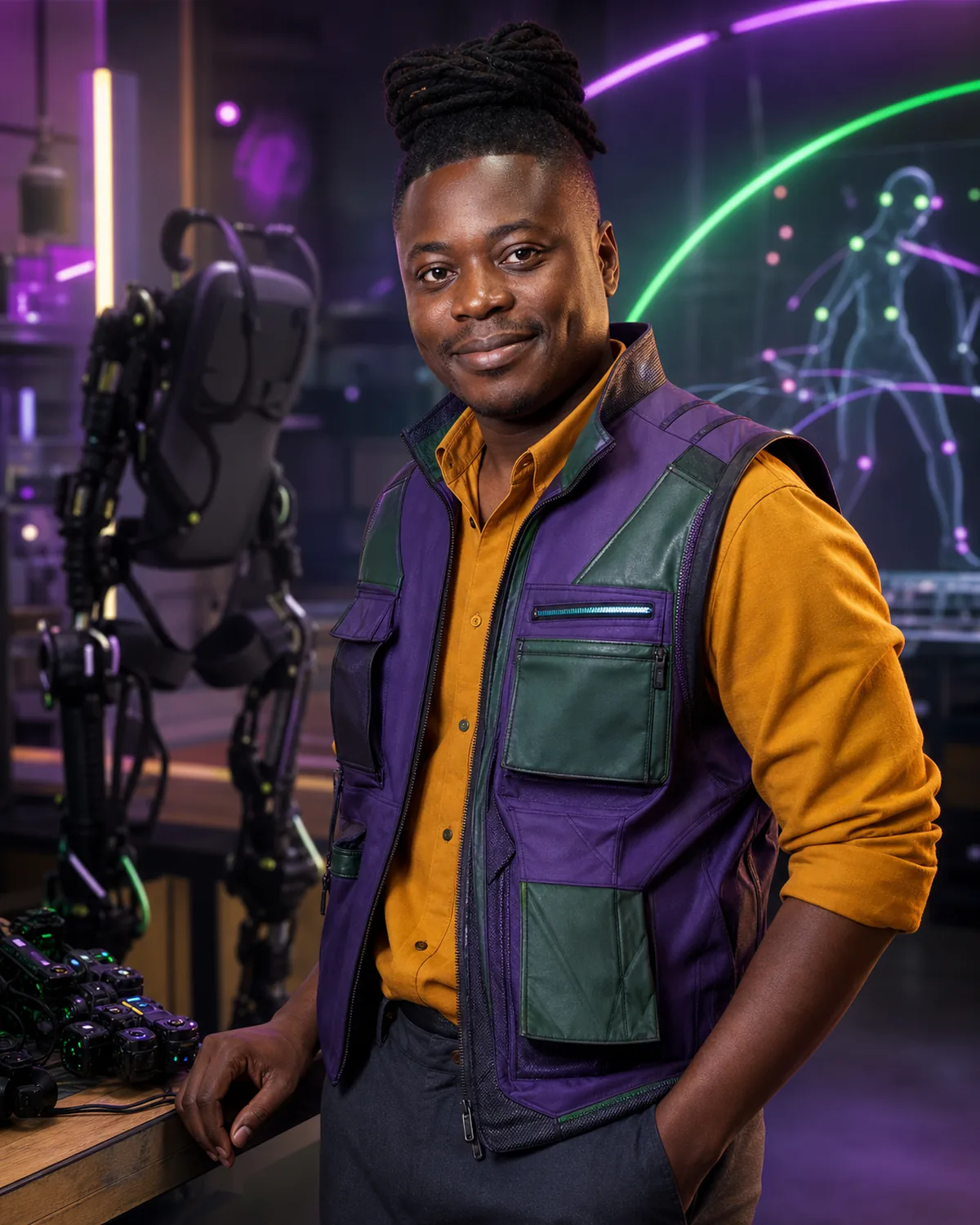 Armand Kouadio AI tutor portrait for this course