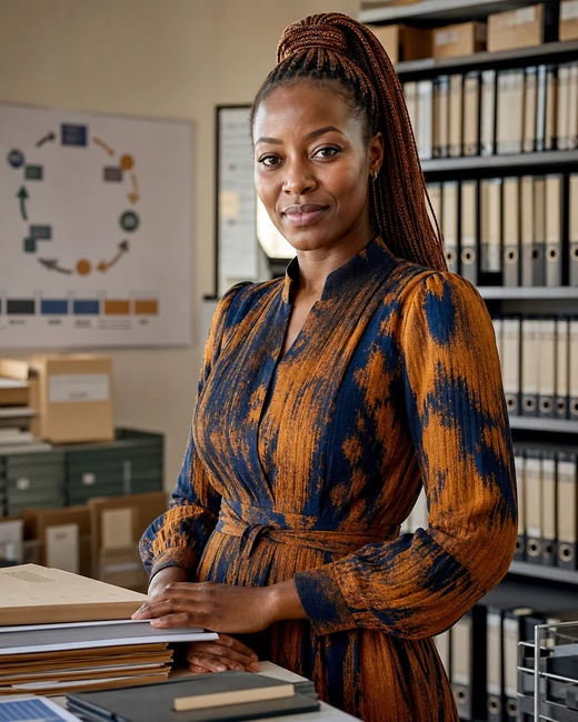 Asha Mbatha, Records management and information-governance tutor AI tutor