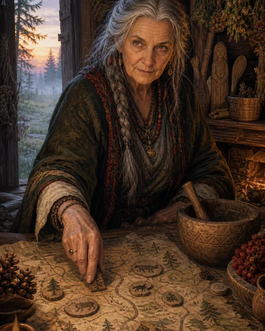 Baba Yaga, Baba Yaga tales, forest thresholds, ambiguity, and symbolism tutor AI tutor