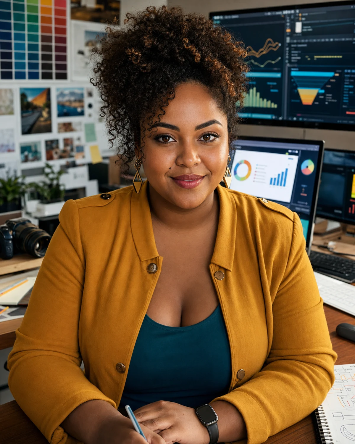 Camila Santos AI tutor portrait for this course