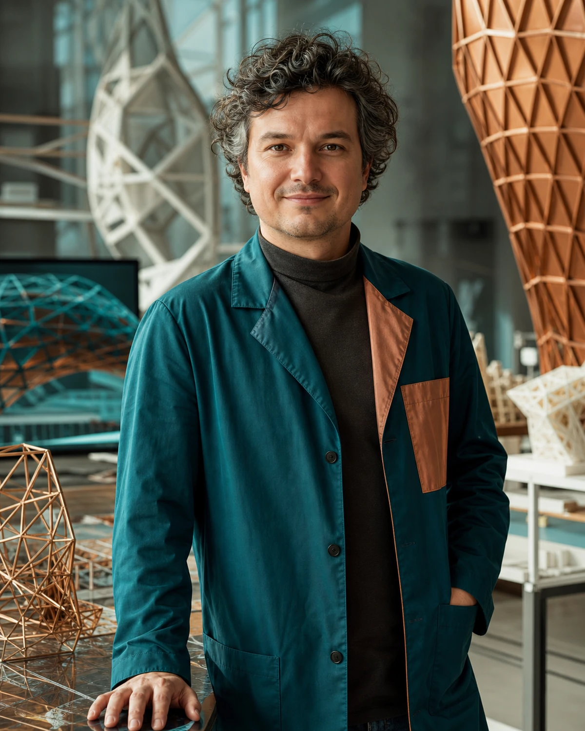 Cezary Kowalski, Parametric architecture and computational-geometry tutor AI tutor portrait
