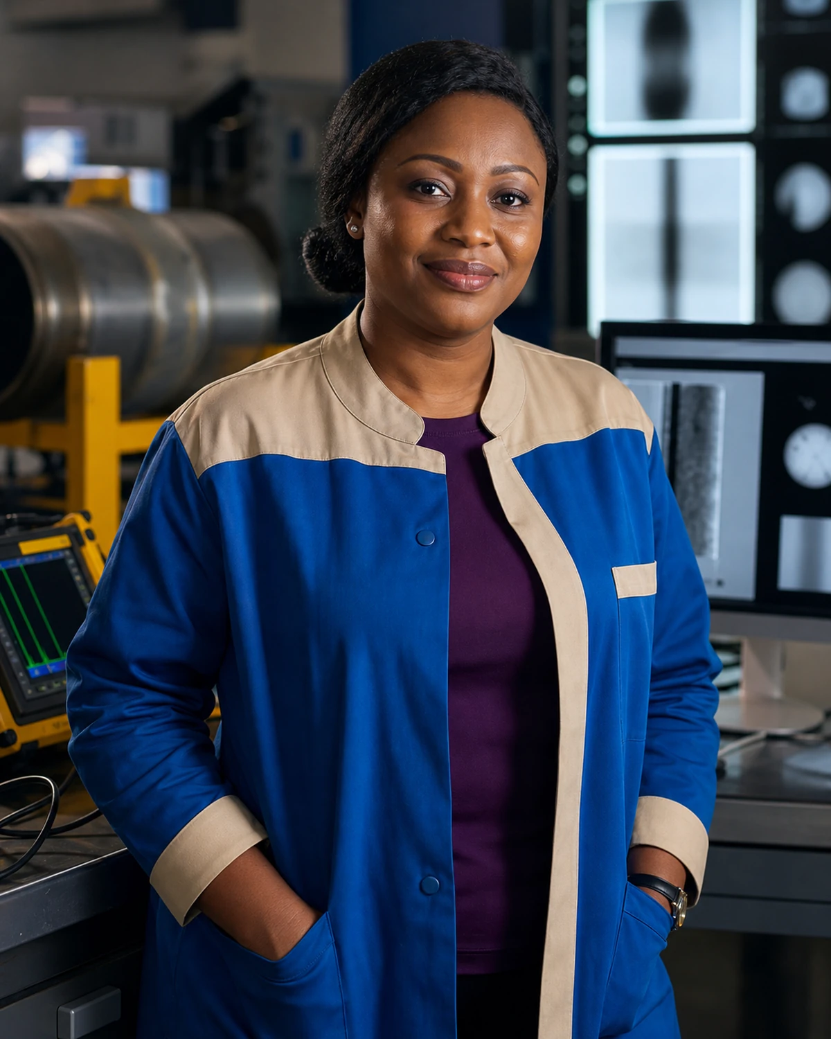 Chiamaka Eze, Nondestructive testing and inspection tutor AI tutor portrait