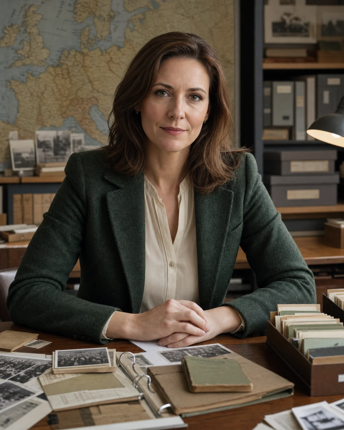 Dr. Eleanor Price, World War II Europe and archival-history tutor AI tutor portrait