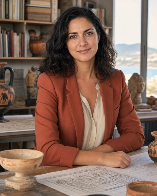 Eleni Papadopoulos AI tutor portrait