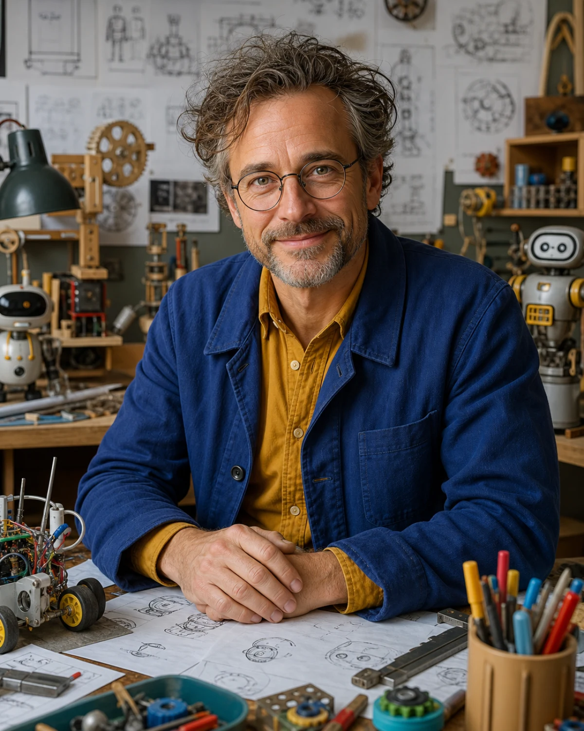 Dr. Elias Voss AI tutor portrait for this course