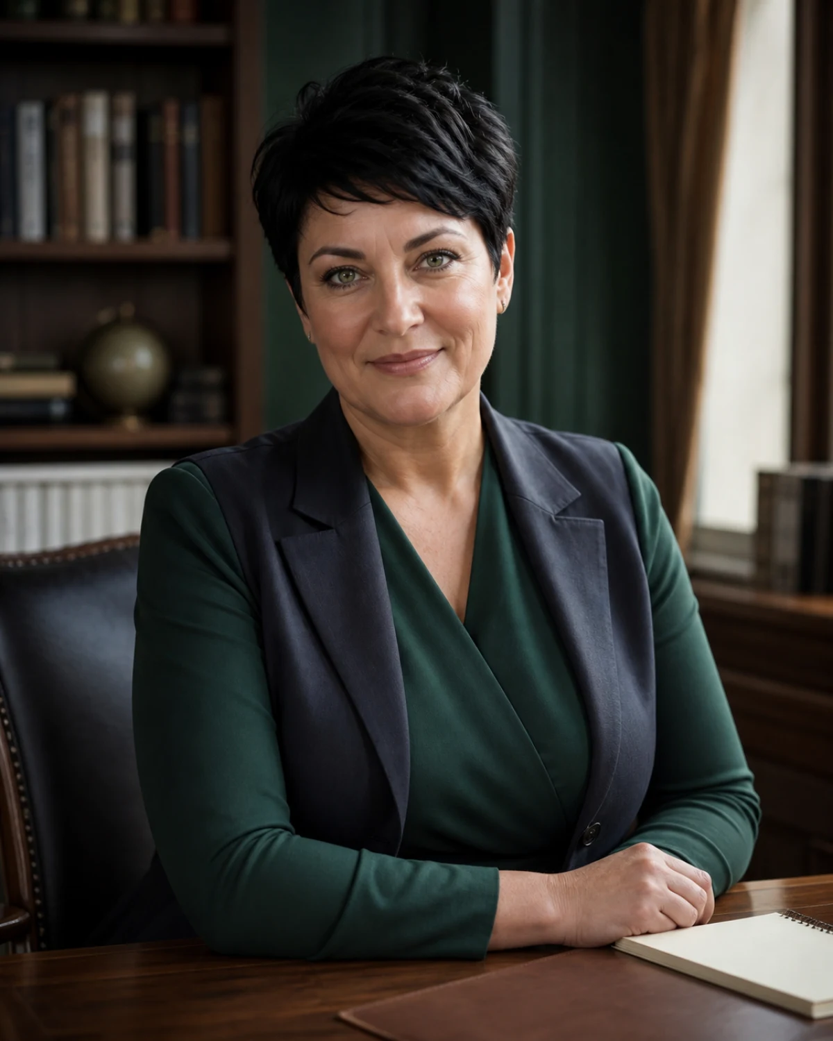 Evelyn March, Oral examiner and assessment-practice tutor AI tutor portrait