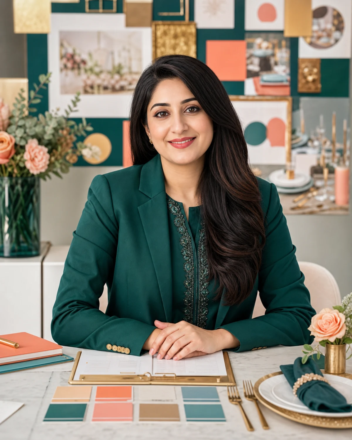 Farah Siddiqui, Event planning and hospitality tutor AI tutor portrait