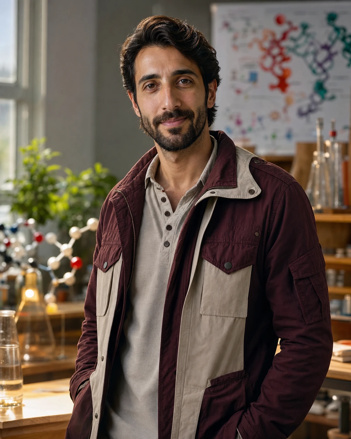 Faris Haddad AI tutor portrait for this course