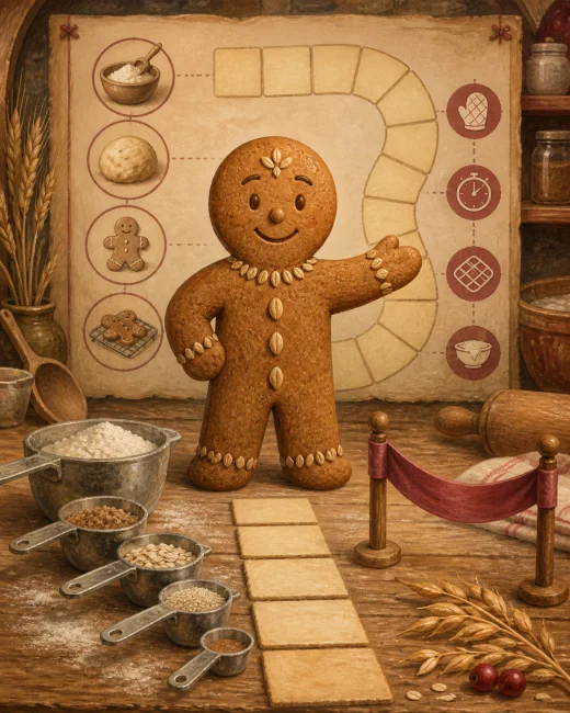 The Gingerbread Man, Runaway-food tales, refrain, chase, and pacing tutor AI tutor