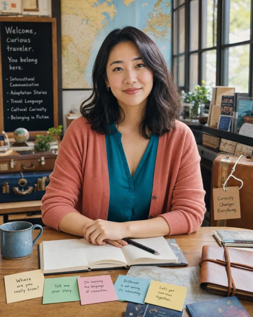 Hana Novak AI tutor portrait
