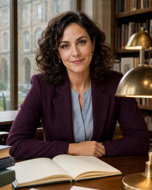 Dr. Helena Ward AI tutor portrait