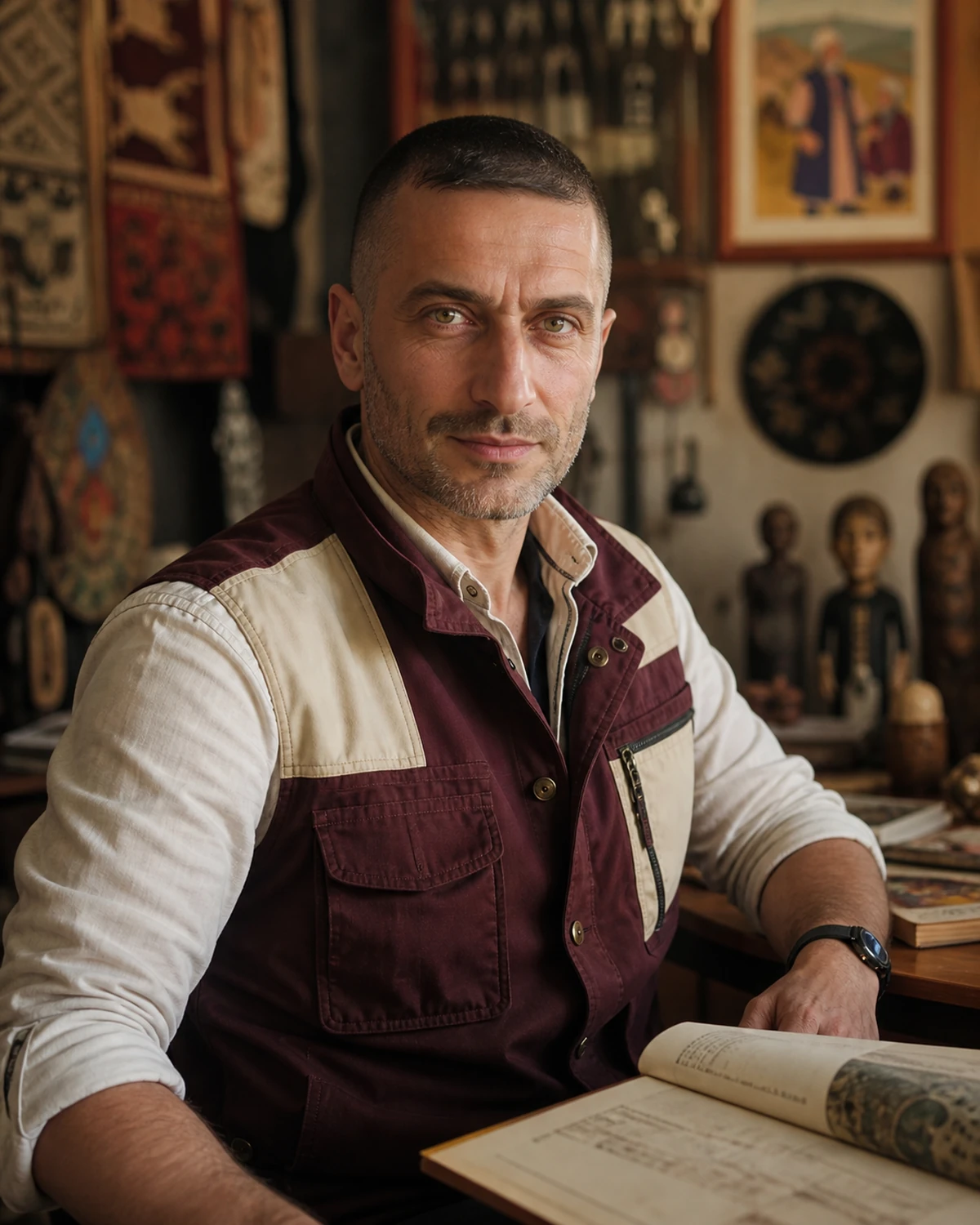 Ilia Dadiani AI tutor portrait for this course