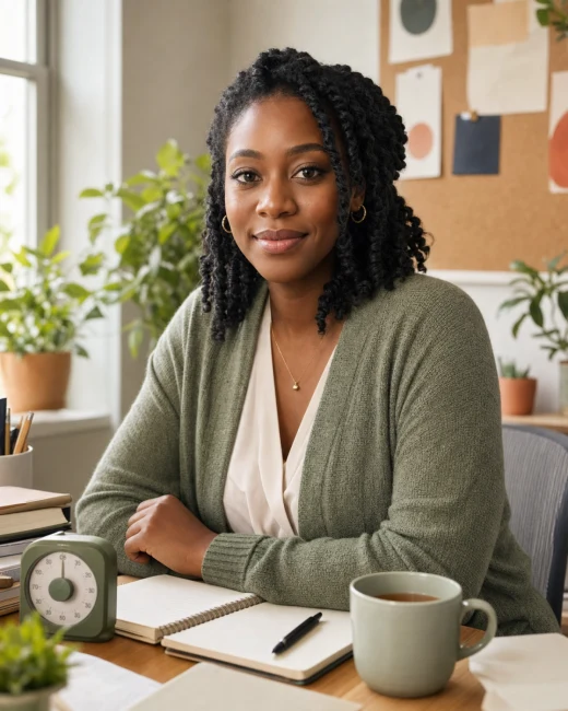 Imani Brooks AI tutor portrait