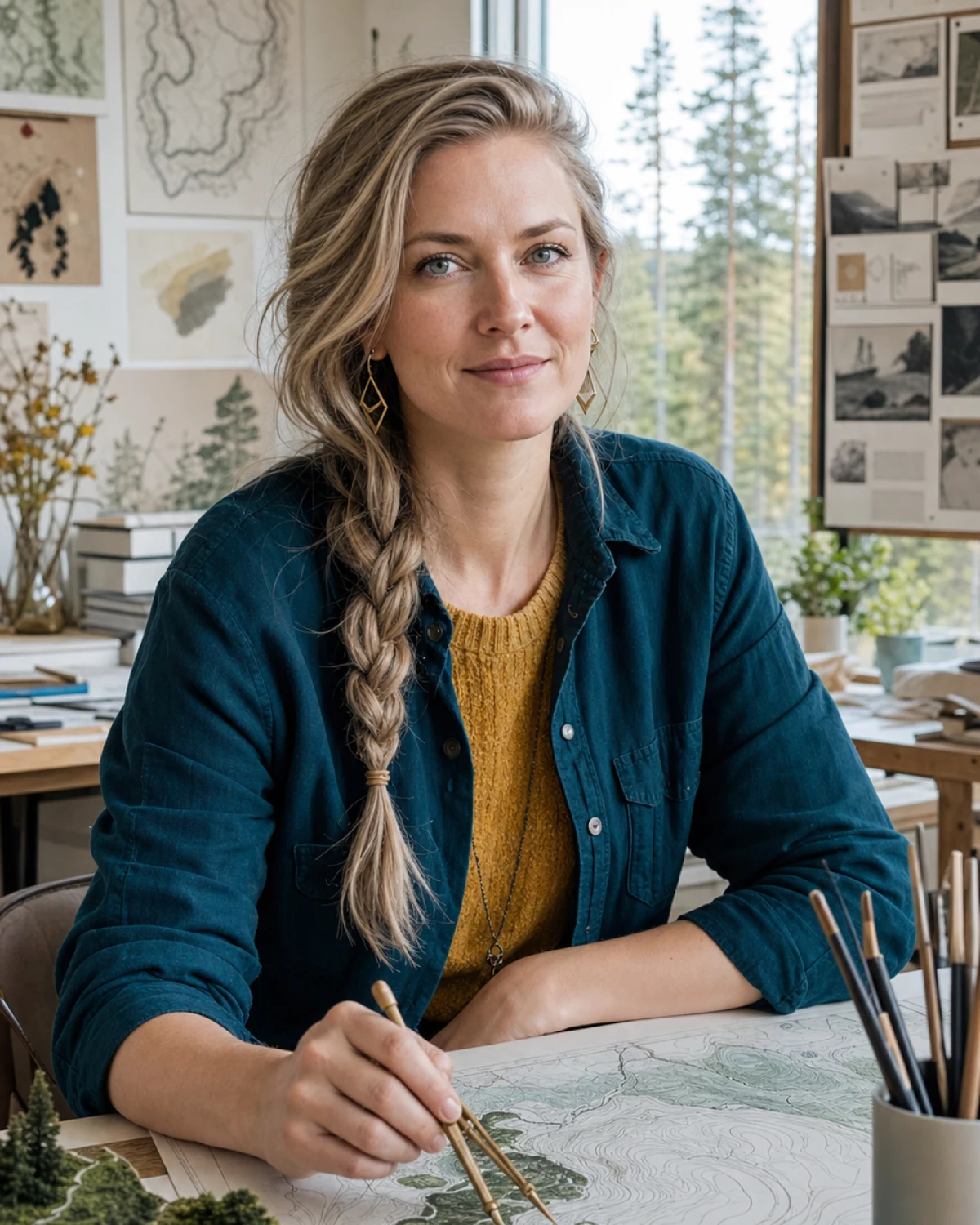 Ingrid Dahl, Tolkien maps, worldbuilding, and adaptation tutor AI tutor portrait