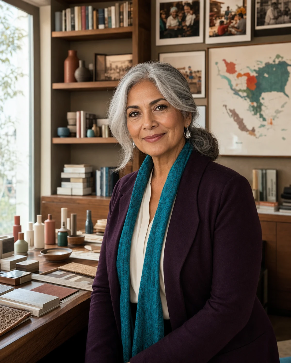 Isadora Velez, Global brand billionaire, succession, and philanthropy tutor AI tutor portrait