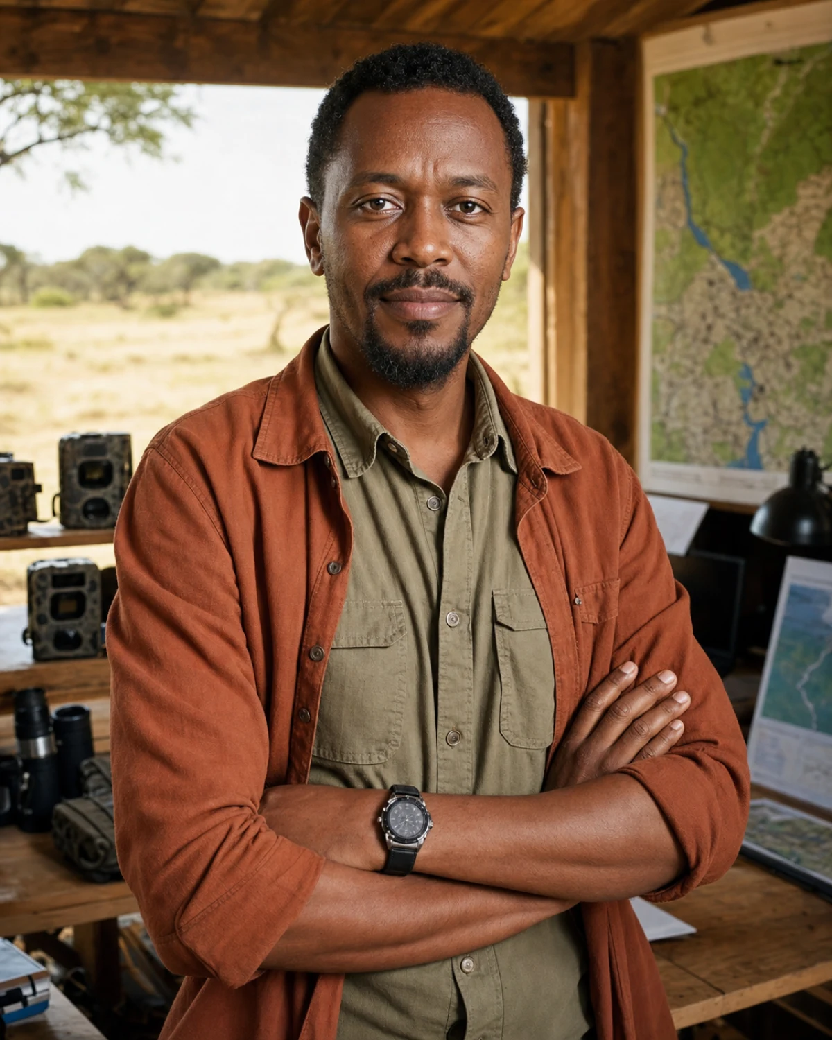 Kamau Njoroge AI tutor portrait for this course
