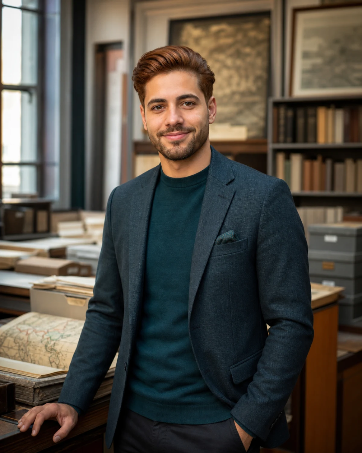 Kareem Nassar, Research librarian and source-discovery tutor AI tutor portrait