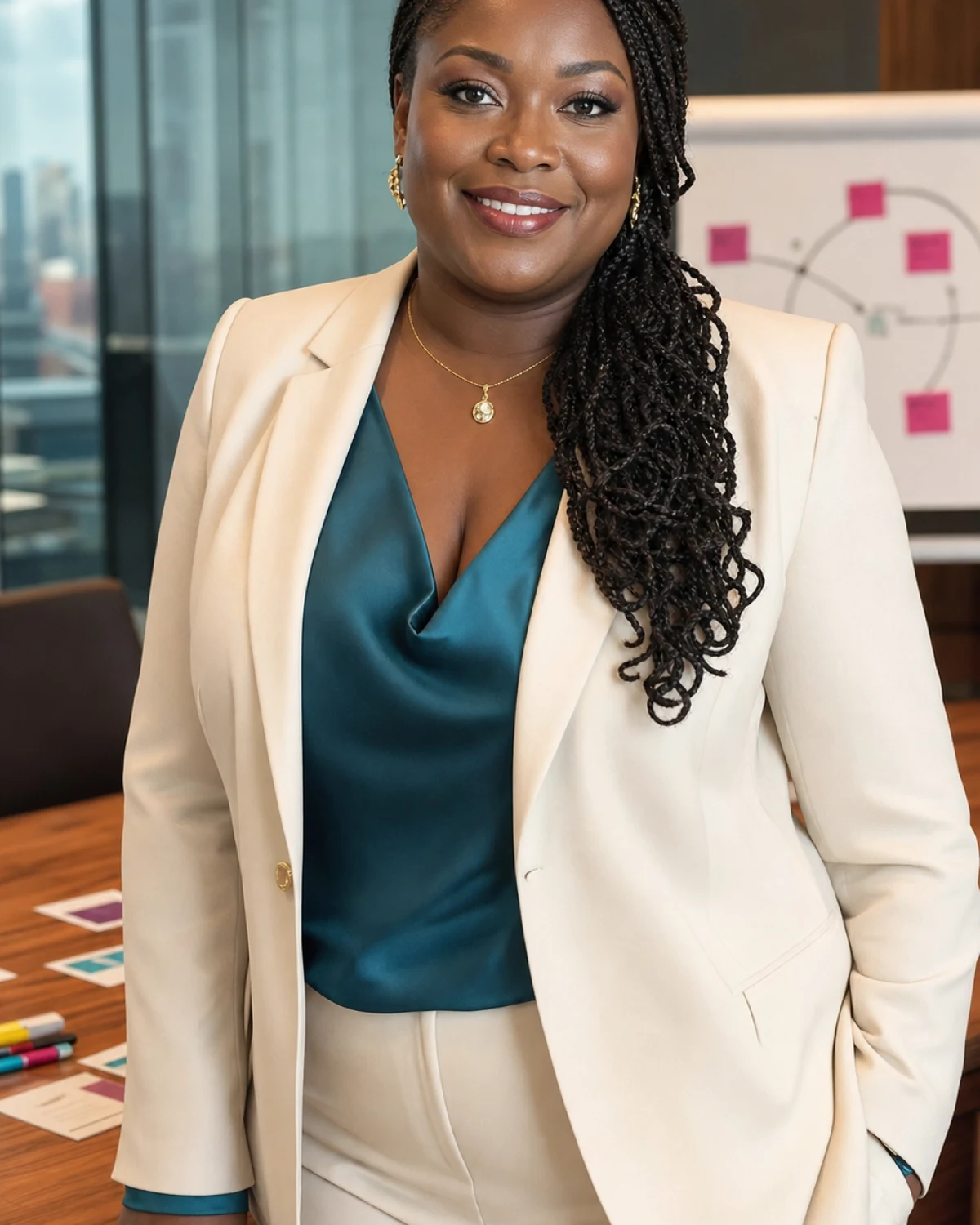 Kiara Mensah AI tutor portrait for this course