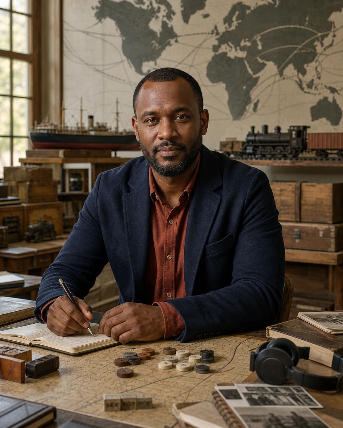 Malik Diop AI tutor portrait for this course