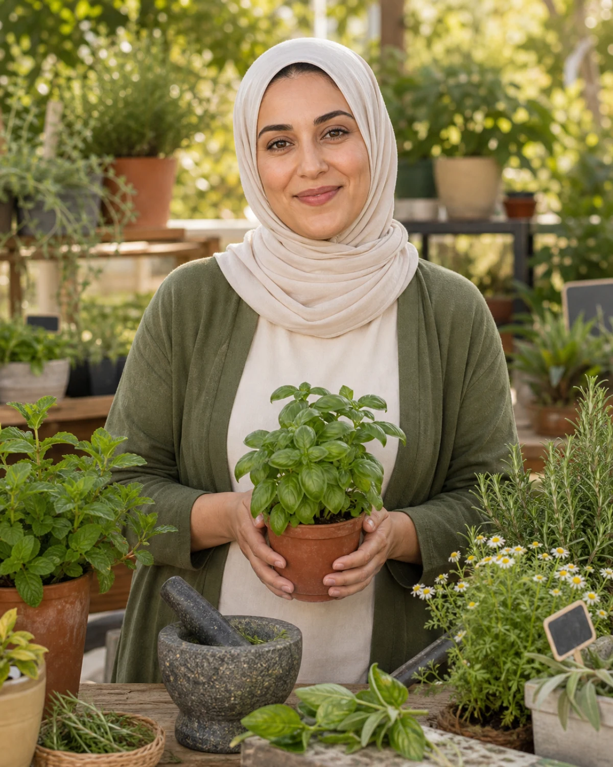 Mariam El-Amin AI tutor portrait for this course