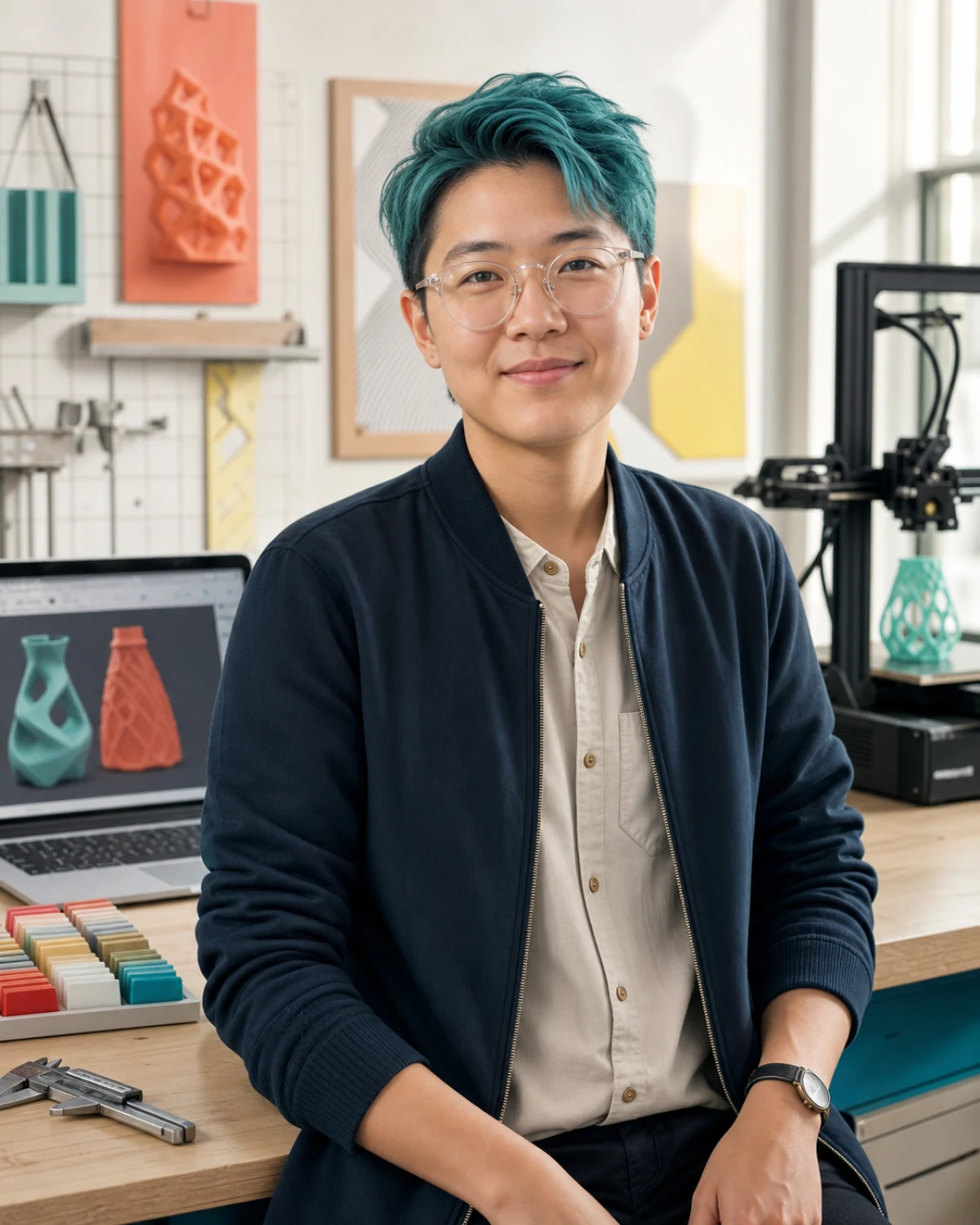 Max Wu, 3D modeling and CAD tutor AI tutor portrait