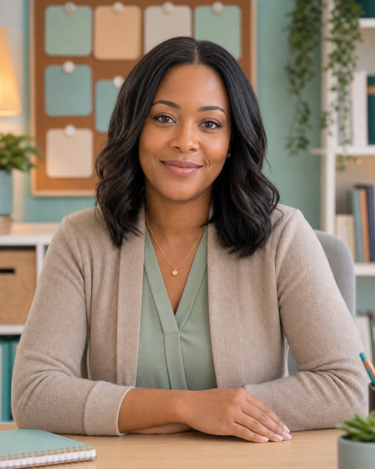 Maya Thompson, Executive function and learning support coach AI tutor portrait
