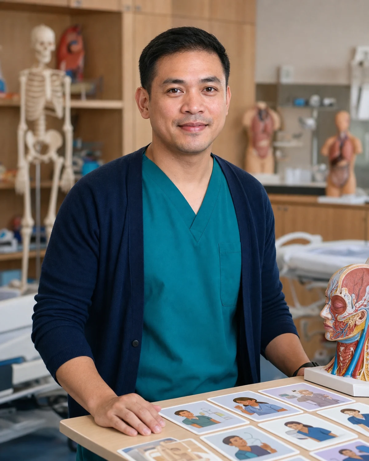 Miguel Santos AI tutor portrait for this course