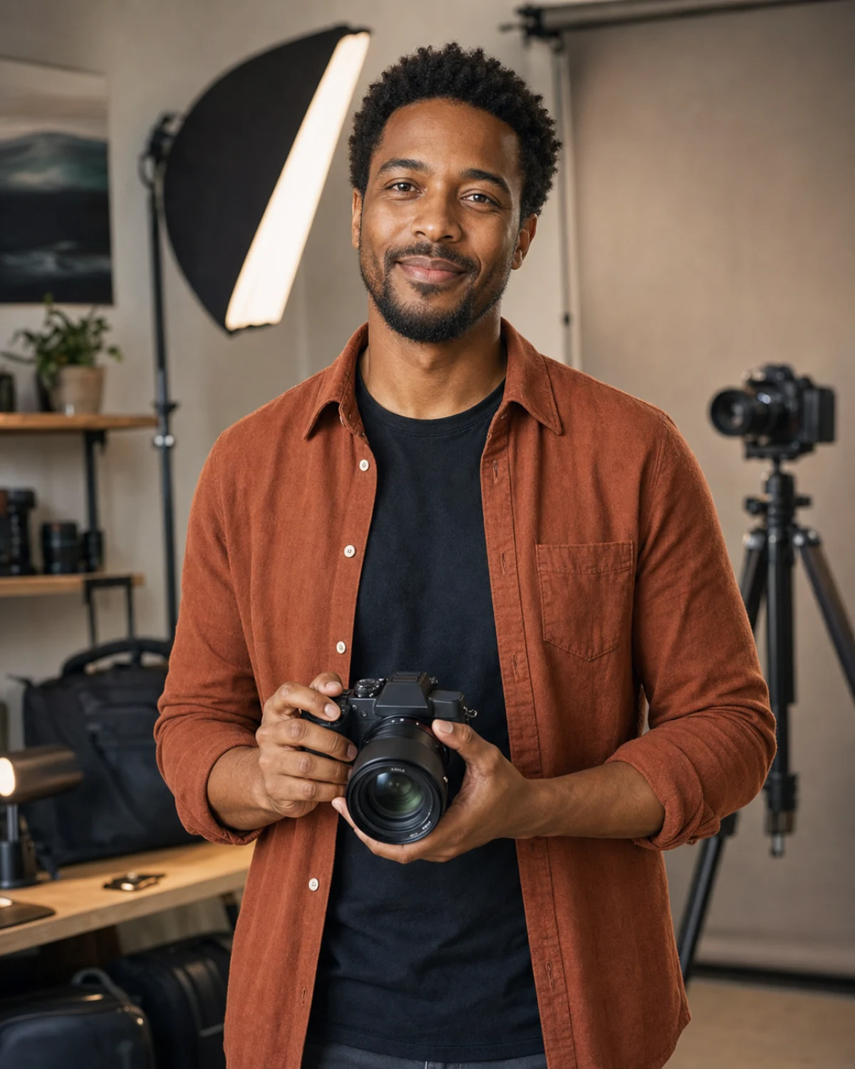 Miles Carter, Photography and video storytelling tutor AI tutor portrait