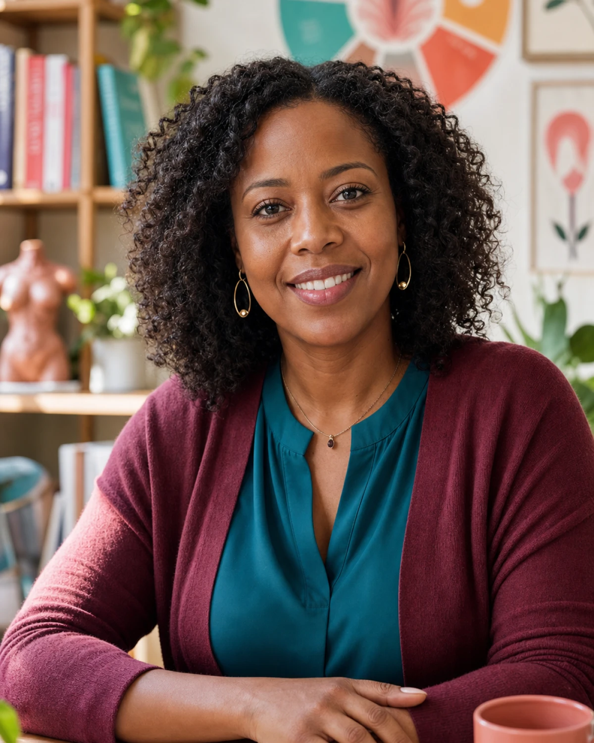 Nadia Brooks AI tutor portrait for this course