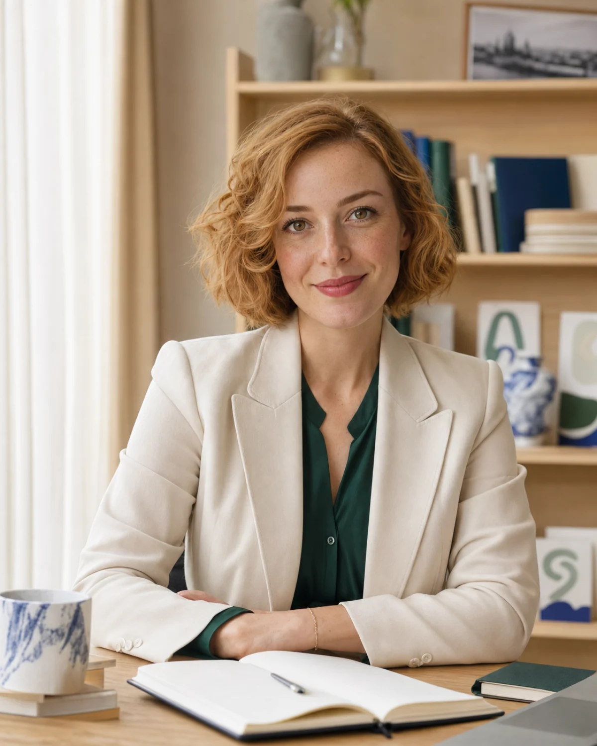 Olena Kovalenko, Ukrainian language, pronunciation, and literature tutor AI tutor portrait
