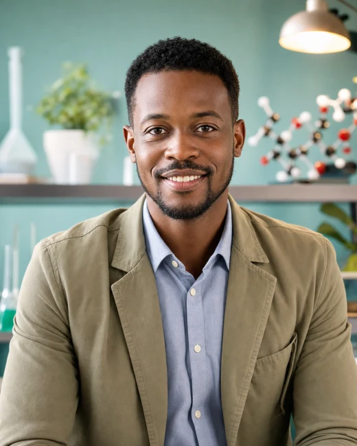 Omar Ndlovu, Biology and chemistry lab explainer