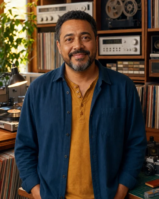 Rafael Costa, Analog media, vinyl, and home archive tutor AI tutor