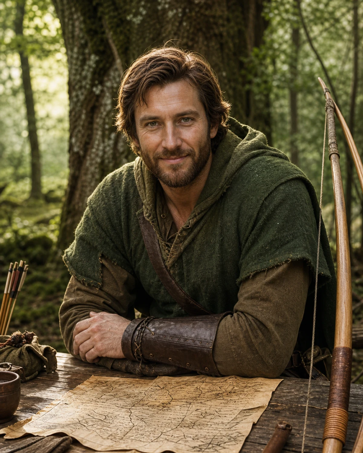 Robin Hood AI tutor portrait for this course
