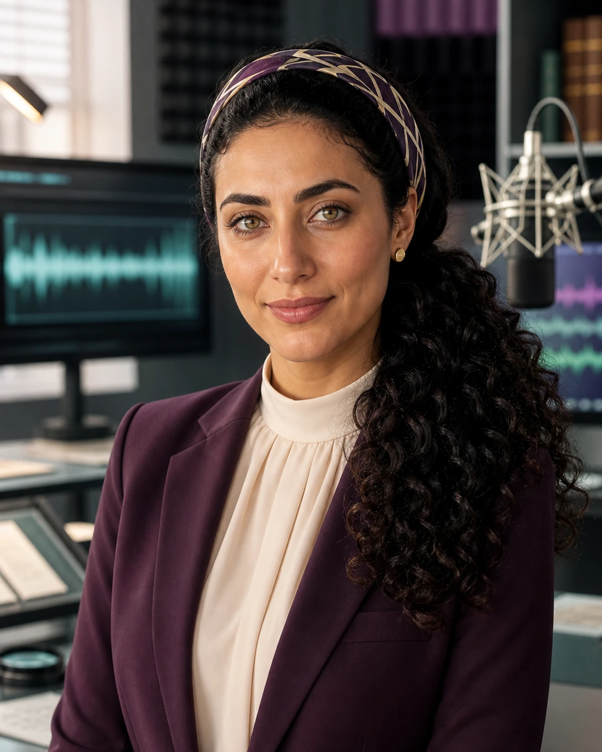 Safiya El-Amin, Forensic linguistics and authorship-analysis tutor AI tutor portrait