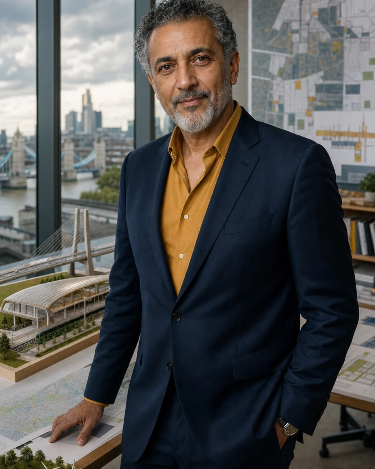Samir Benali AI tutor portrait for this course