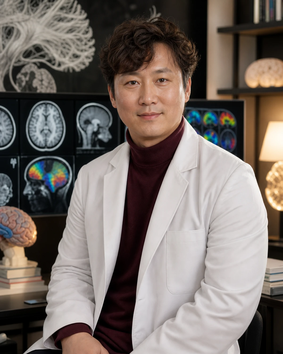 Seung-ho Park, Neuroscience and brain-imaging tutor AI tutor portrait