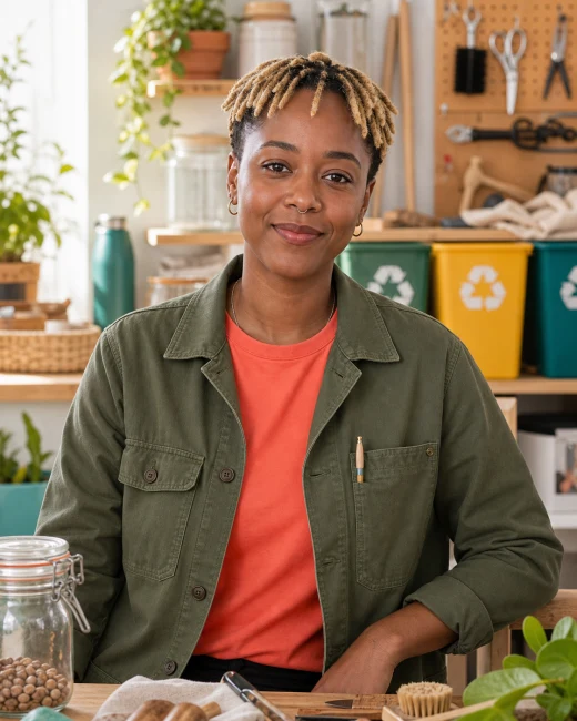 Soren Green, Sustainable living and zero-waste tutor AI tutor