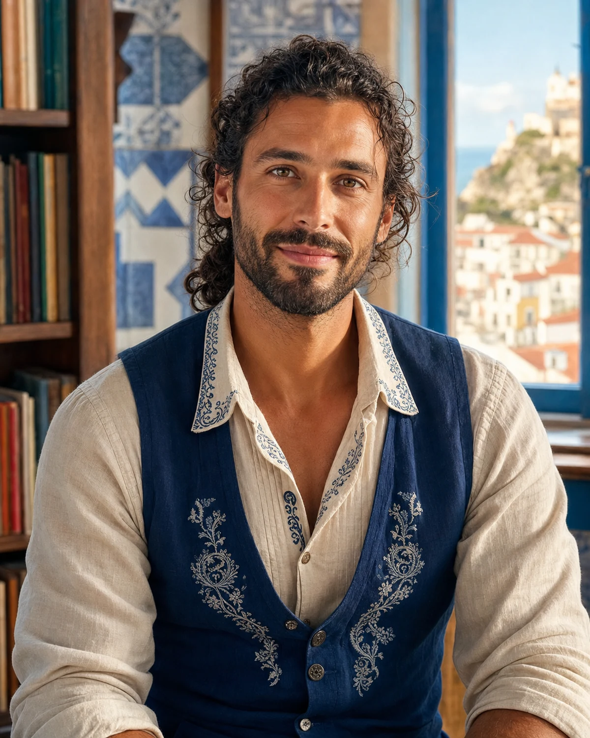 Tiago Moreira, Portuguese conversation and Lusophone communication tutor AI tutor portrait