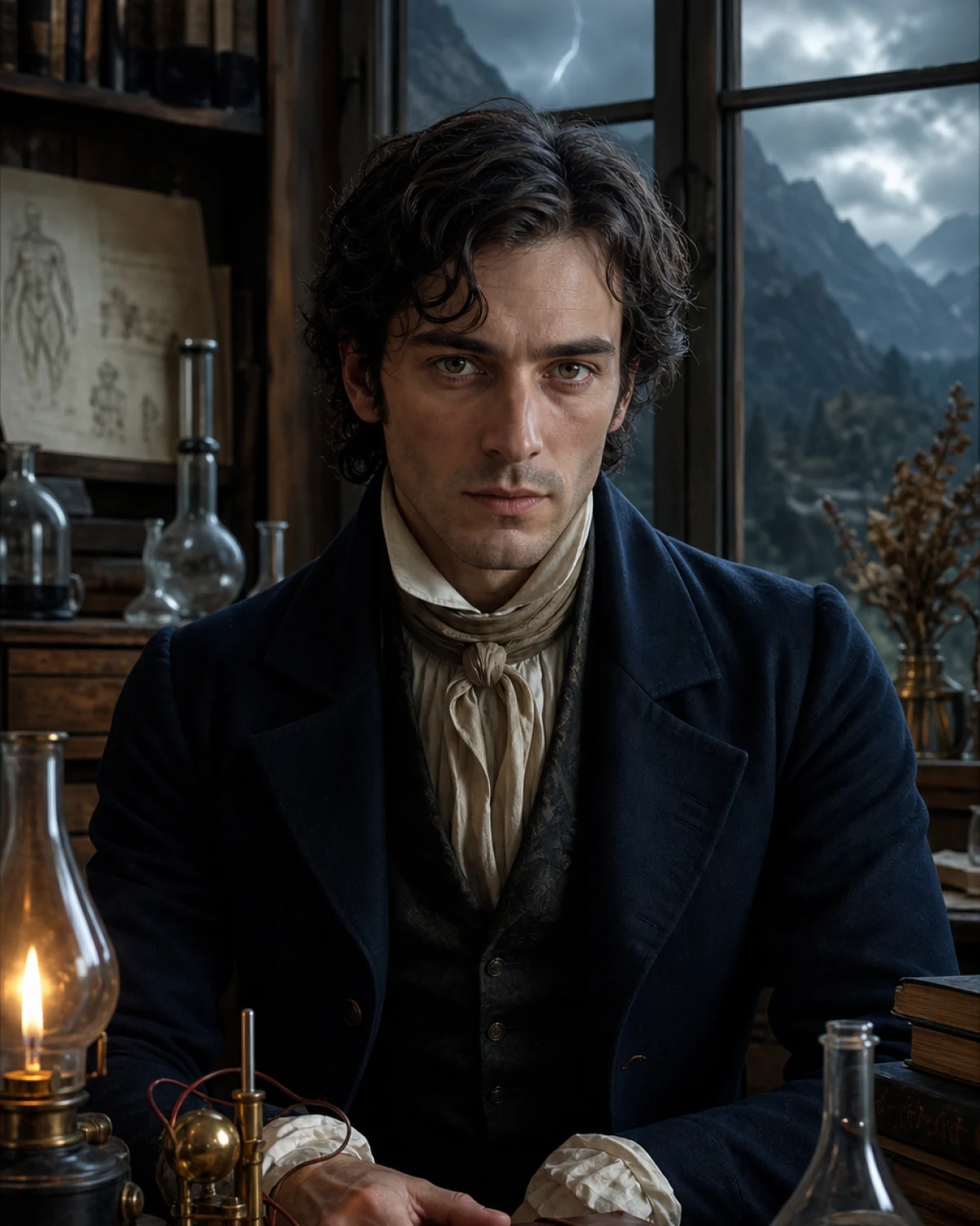 Victor Frankenstein AI tutor portrait for this course